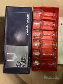 Stock 46 Bicchieri in Cristallo d'Arques Nemours