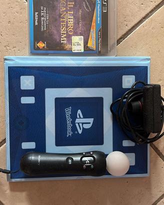 PS3 Wonderbook completo di controller