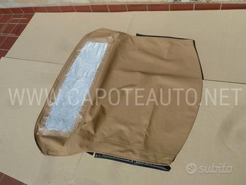 Capote Fiat 124 spider in pvc beige 1967/85