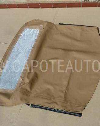 Capote Fiat 124 spider in pvc beige 1967/85