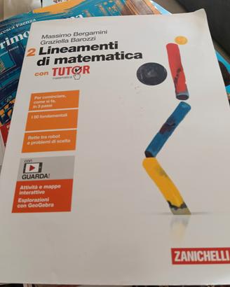 libro Lineamenti di matematica 2
