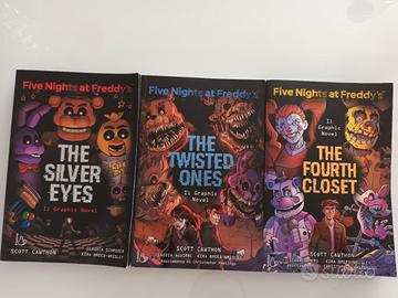 trilogia five night at fraddy fumetto nuovi