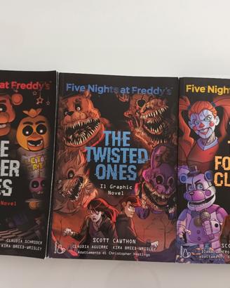 trilogia five night at fraddy fumetto nuovi