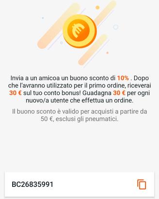 ricambi autodoc 10%