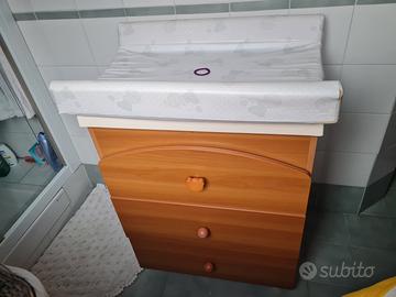 Fasciatoio cassettiera vasca giordani
