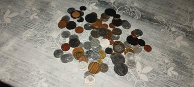 90 monete italiane e straniere 