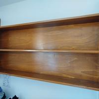 mensola libreria a due piani