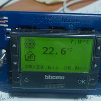Cronotermostato btcino livinglight