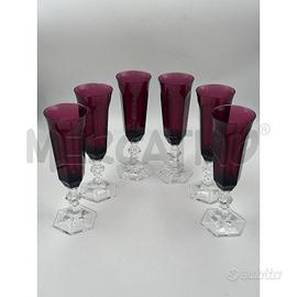 BICCHIERI MARIOLUC COLOR RUBINO