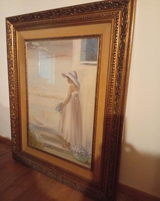 Quadro Olio su Tela - Lina Borlacchi Rossi - "In r