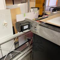 Cnc con piano aspirato
