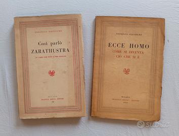 libri Nietzsche Così parlò Zarathustra Ecco Homo