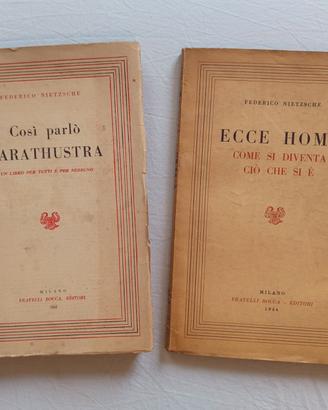 libri Nietzsche Così parlò Zarathustra Ecco Homo
