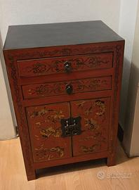 Comodino o mobiletto in stile cinese