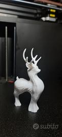 renna decorativa natalizia 