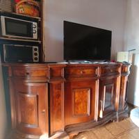 CREDENZA IN NOCE E RADICA