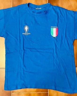 Completo Euro 2024 Italia Maglia+Pantaloncini