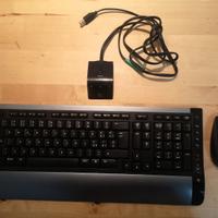 Logitech S510 tastiera e mouse wireless