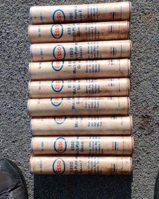Ingrassatore Bazzano + 9 tubi 600gr. grasso Esso