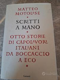 scritti a mano Matteo motolese