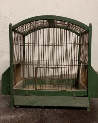 Antica gabbietta per uccellini