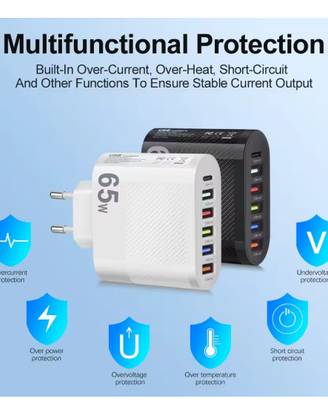 Caricatore USB da muro QC 3.0 (ricarica rapida)