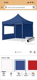 Gazebo 3x3mt. Nuovo