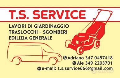 Sgomberi Traslochi Giardinaggio