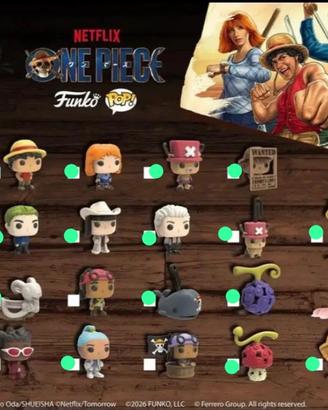 One piece Funko kinder joy