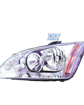 FARO SINISTRO FORD FOCUS II 04-08 CON FONDO CROMAT