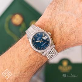 Rolex Datejust 36 Blue_16220_N.O.S._Full set