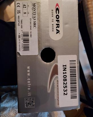 Scarpe Antinfortunistiche COFRA Monti S3 SRC 