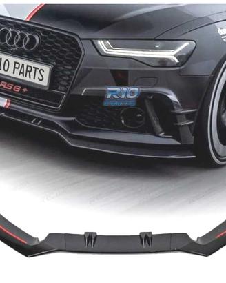 SPOILER LIP AUDI A6 16-18 LOOK RS6