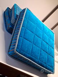 3 Cuscinoni da pavimento in velluto