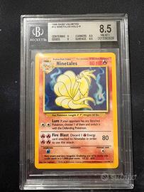Pokemon Ninetales Set Base BGS 8.5 ENG