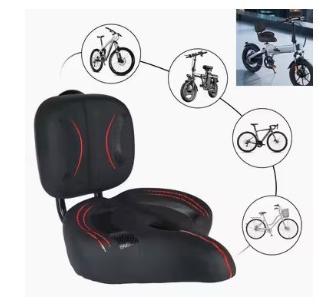 sella bicicletta con appoggiaschiena 