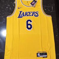 Maglia LeBron James lakers NBA L