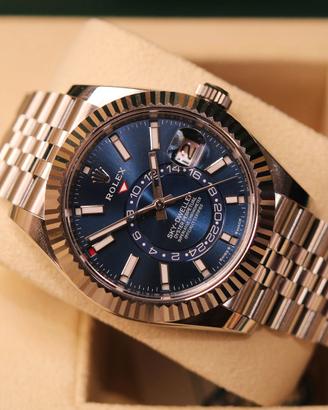 Rolex Sky-Dweller Blue Dial Jubilee 336934