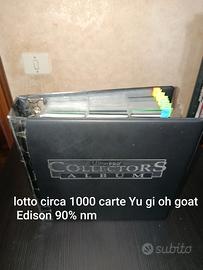 lotto carte Yu gi oh