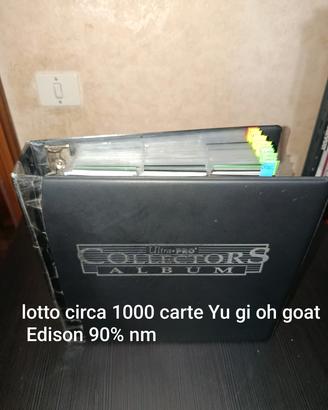 lotto carte Yu gi oh