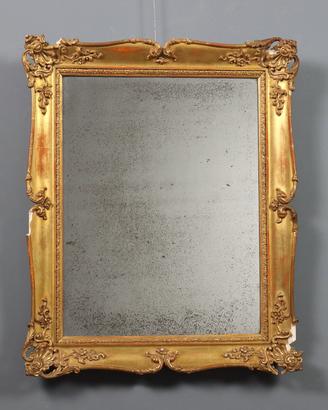 Specchio in Legno e Pastiglia - Metà XIX Secolo