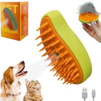 Spazzola a Vapore per Gatti e Cani Autopulente