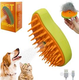 Spazzola a Vapore per Gatti e Cani Autopulente