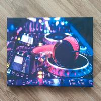 Quadro canvas moderno DJ Console