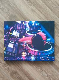 Quadro canvas moderno DJ Console