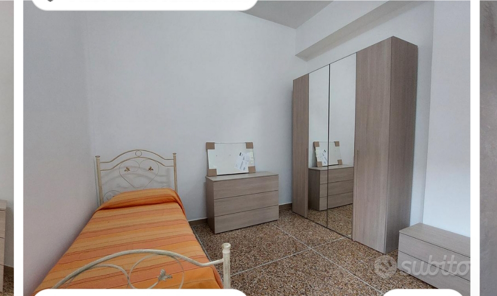 2 singole in centro con condizionatore e wifi