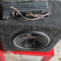 Sony xplod+subwoofer Jvc