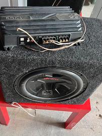Sony xplod+subwoofer Jvc