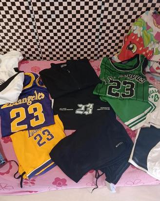 Abbigliamento basket e sportivo 