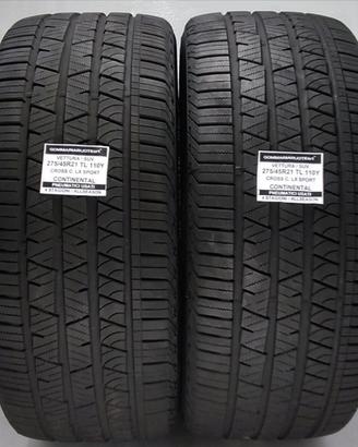 2 PNEUMATICI USATI 275/45R21 110Y CROSS CONTINENTA